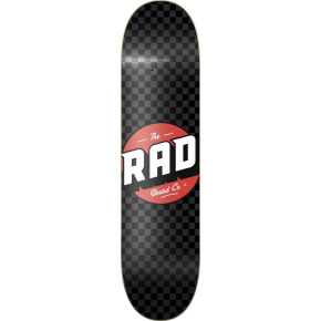 RAD Checker Skate Board (8.125"|Black/Grey) RAD Checker Skate Board (8.125"|Black/Grey)