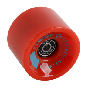 Longboard wheel 1pc - red, ABEC 9, 70 mm Longboard wheel 1pc - red, ABEC 9, 70 mm